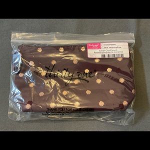 NWT Clear Clip Pouch